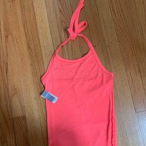 Aerie ribbed halter top